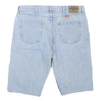 WRANGLER Mens Shorts Blue L W38 Denim Casual Plain