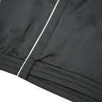 NIKE Mens Black Zip Jacket 2XL Polyester Blend Track Top Lightweight Sportswear