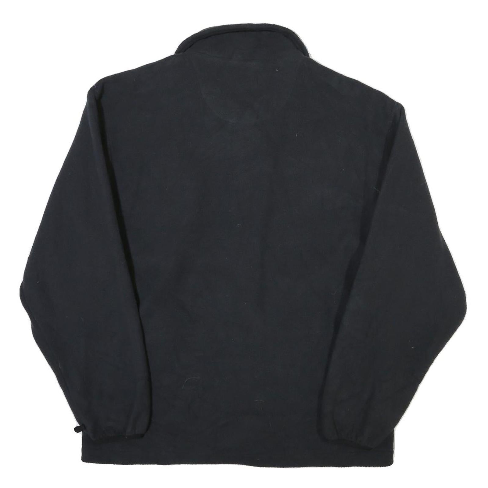 NIKE Mens Black Mater Dei Monarchs Track Jacket L Polyester Blend Zip Casual