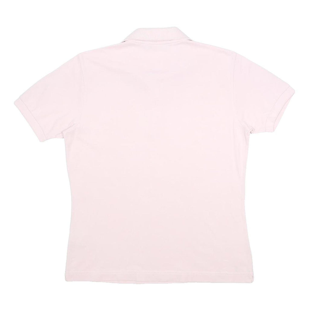 KAPPA Womens Pink Short Sleeve Plain XL Cotton Polo Shirt Casual Sportswear