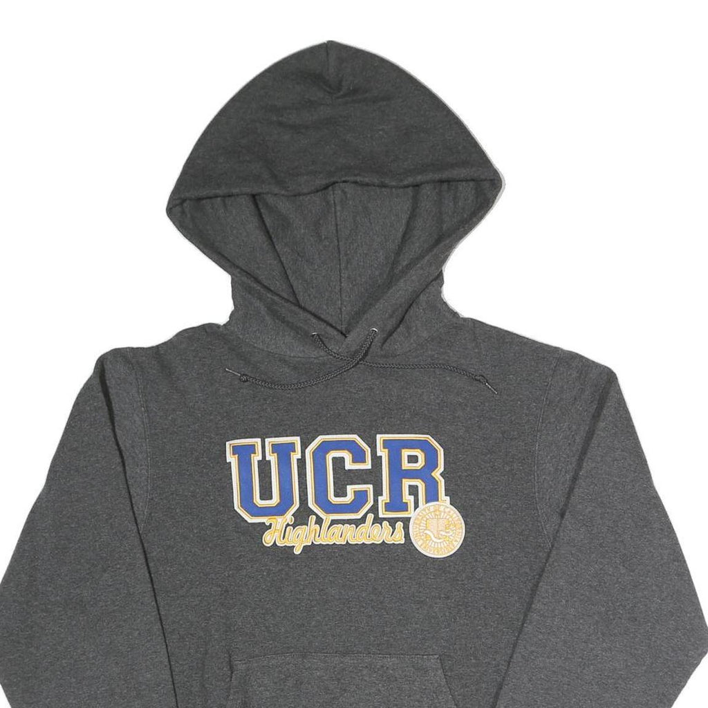CHAMPION Mens Grey UCR Highlanders Pullover Hoodie XS Cotton Blend