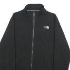 THE NORTH FACE Womens Black Fleece Jacket M Polyester Zip Activewear Casual