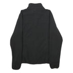 THE NORTH FACE Womens Black Fleece Jacket M Polyester Zip Activewear Casual
