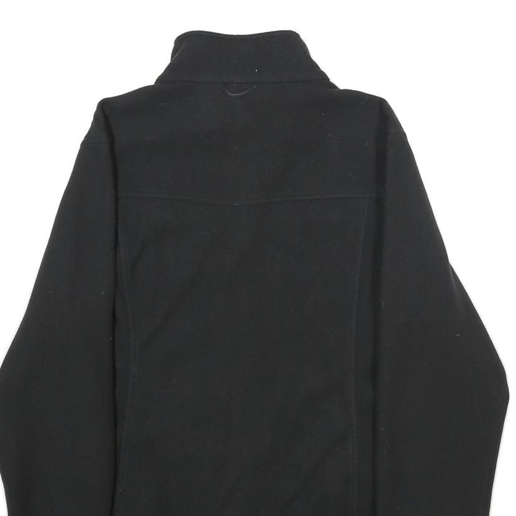 THE NORTH FACE Womens Black Fleece Jacket M Polyester Zip Activewear Casual