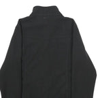 THE NORTH FACE Womens Black Fleece Jacket M Polyester Zip Activewear Casual