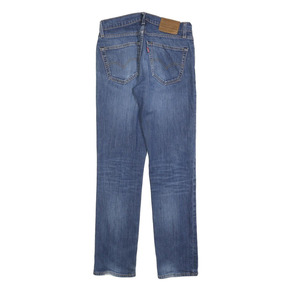 LEVI'S 511 BIG E Mens Slim Blue Denim Jeans W30 L32 Classic Zip Cotton Blend