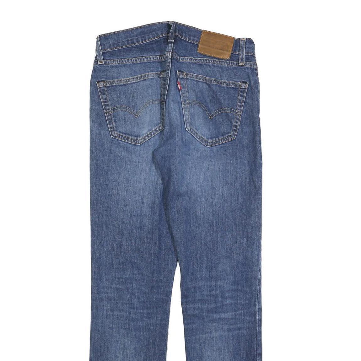 LEVI'S 511 BIG E Mens Slim Blue Denim Jeans W30 L32 Classic Zip Cotton Blend