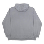 ADIDAS Mens Grey Hoodie 2XL Cotton Blend Pullover Casual Sweatshirt