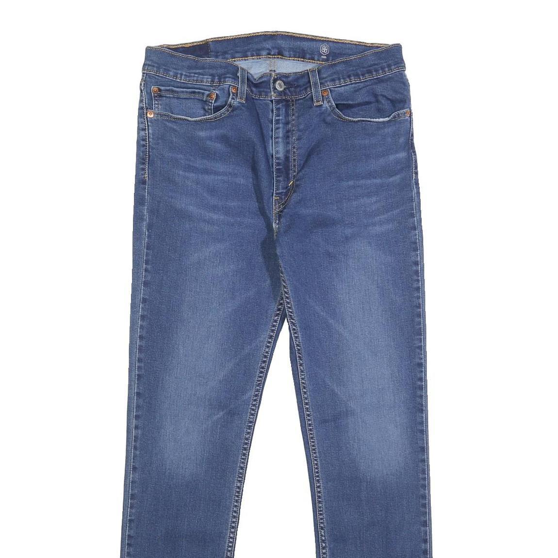 LEVI'S 511 Mens Slim Blue Denim Medium W30 L32 Jeans Zip Classic Fit