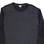CALVIN KLEIN Mens Jumper Grey Tight Knit XL
