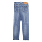 CALVIN KLEIN JEANS Womens Jeans Blue Regular Tapered Stone Wash W32 L32