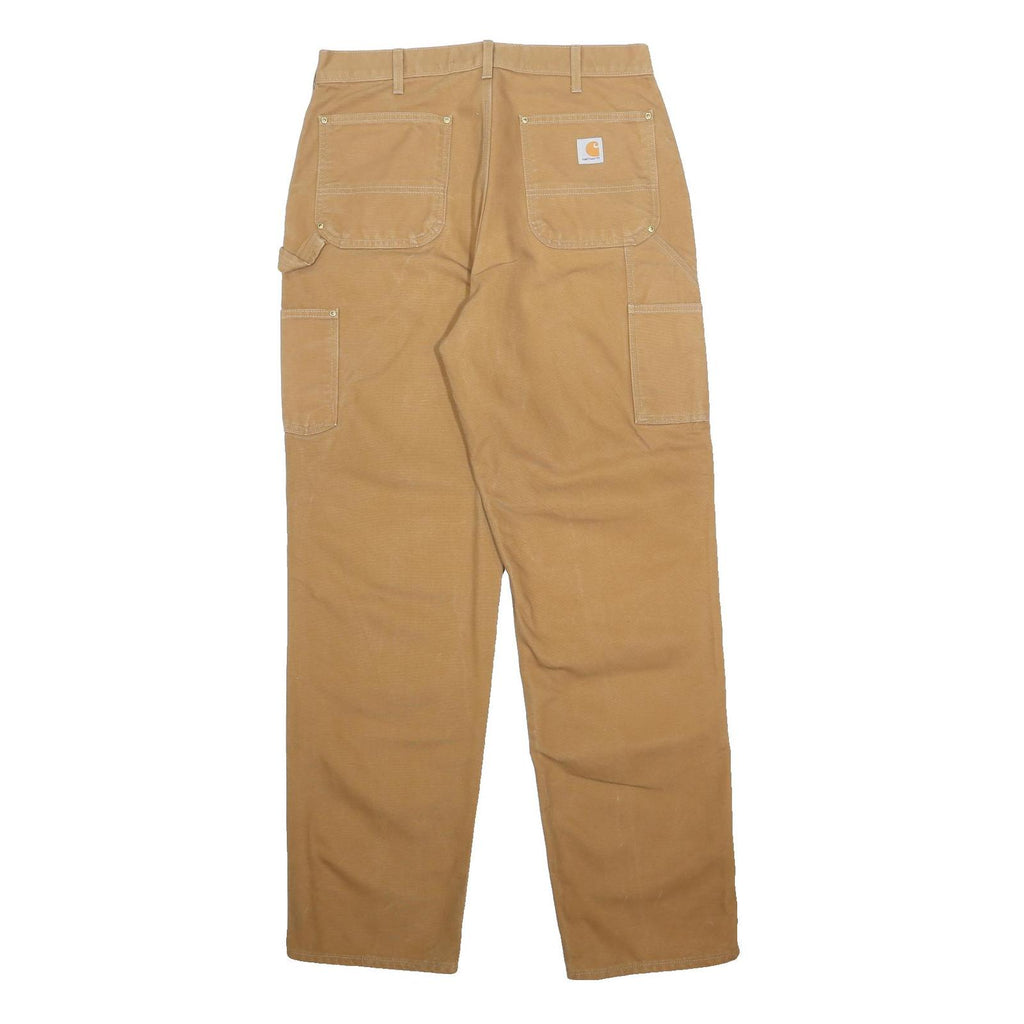 CARHARTT Mens Cotton Loose Fit Straight Leg Trousers W36 L34 Workwear