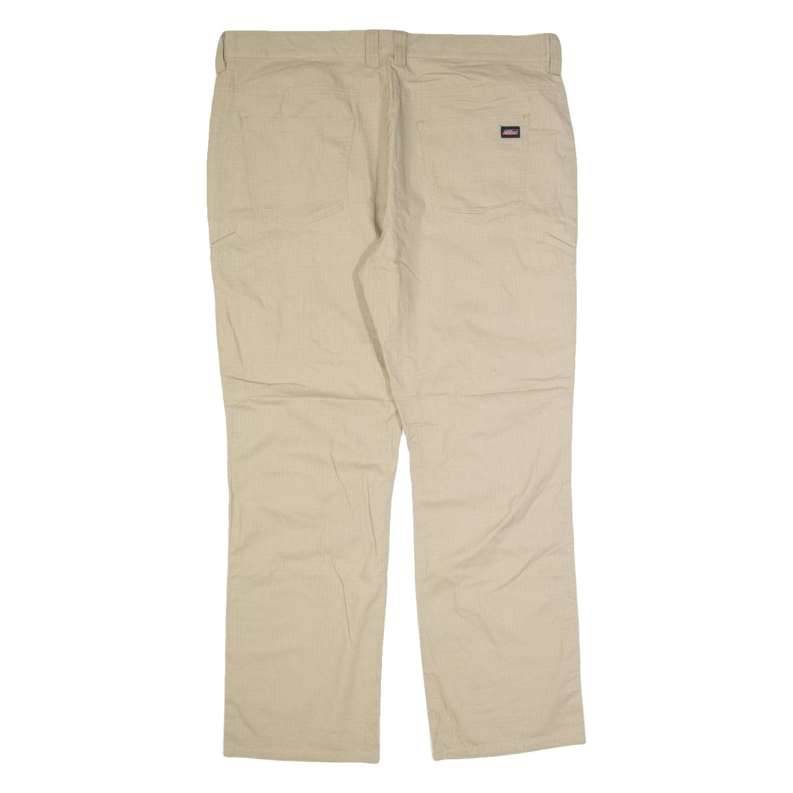 DICKIES Workwear Mens Trousers Beige Regular Straight W40 L32