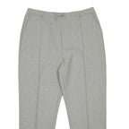 THE EDINBURGH WOOLEN MILL Womens Grey Regular Fit Straight Trousers W32 L26
