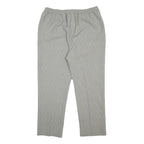 THE EDINBURGH WOOLEN MILL Womens Grey Regular Fit Straight Trousers W32 L26