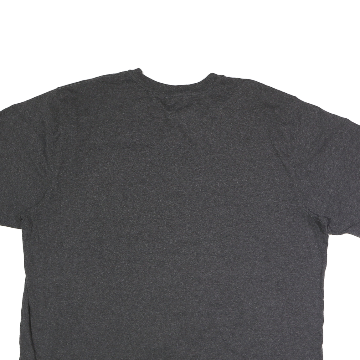 CARHARTT Mens Grey Henley T-Shirt 2XL Short Sleeve Button Neck Casual Workwear