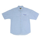 CAMP CREEK Mens Blue Cotton Short Sleeve Shirt M Kentucky Wildcats