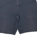 CARHARTT Mens Navy Casual Shorts M W32 Cotton Blend Workwear Cargo Pockets