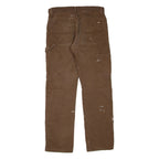 DICKIES Flex Mens Trousers Brown Regular Straight W30 L32