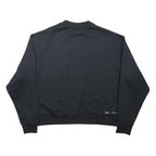 NIKE Womens Black Sweatshirt Crew Neck M Cotton Blend Pullover Casual Wear