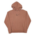 KARL KANI Mens Brown Hoodie S Cotton Blend Pullover Casual Streetwear