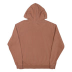 KARL KANI Mens Brown Hoodie S Cotton Blend Pullover Casual Streetwear