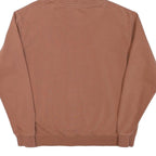 KARL KANI Mens Brown Hoodie S Cotton Blend Pullover Casual Streetwear