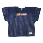 RUSSELL ATHLETIC Mens Navy Wild Cats Graphic T-Shirt XL Short Sleeve V-Neck