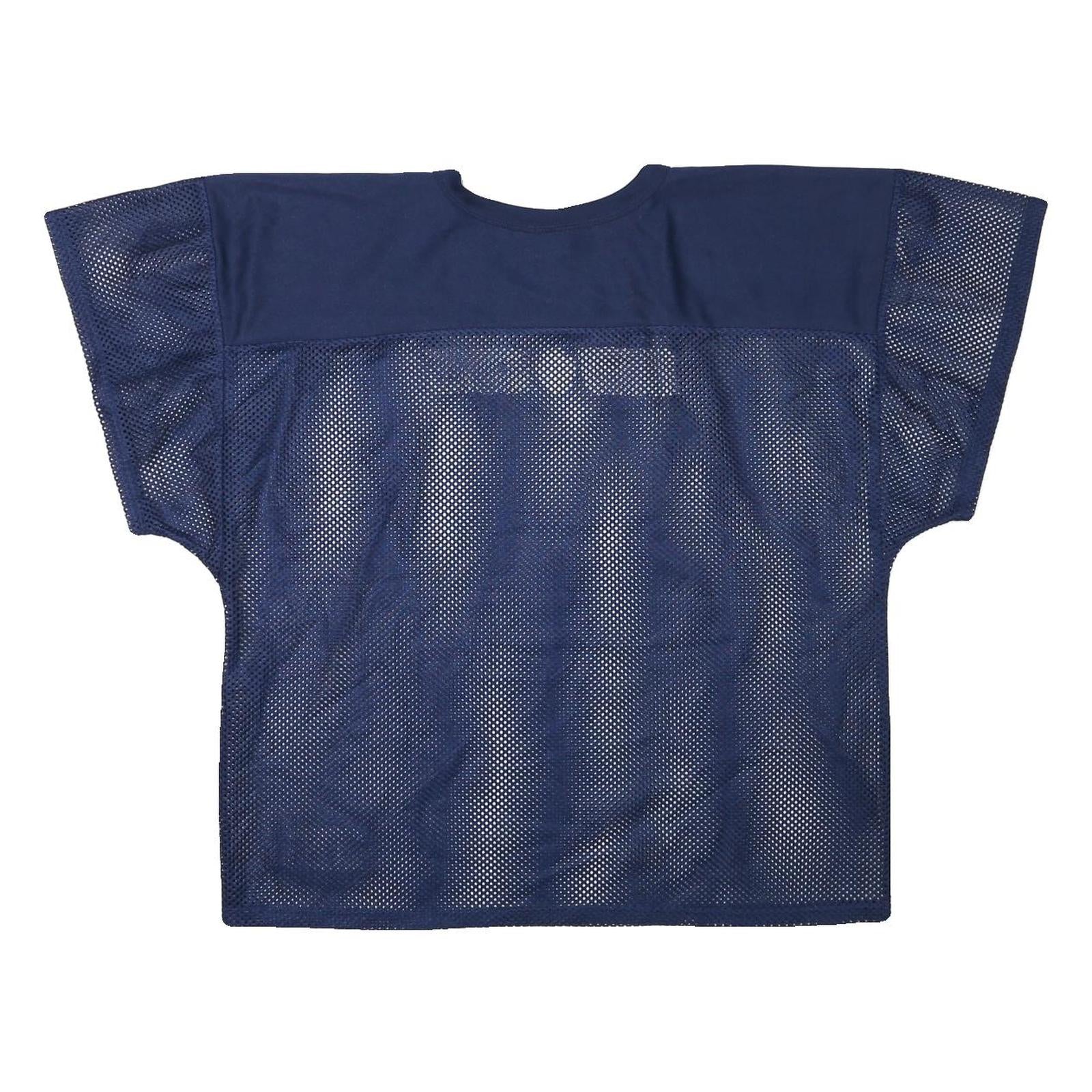 RUSSELL ATHLETIC Mens Navy Wild Cats Graphic T-Shirt XL Short Sleeve V-Neck