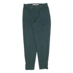 STATION COTON Womens Regular Fit Blue Denim Jeans W28 L28 Zip Closure Stylish