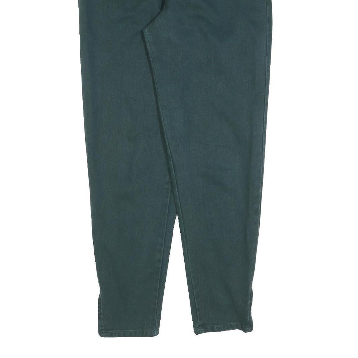 STATION COTON Womens Regular Fit Blue Denim Jeans W28 L28 Zip Closure Stylish