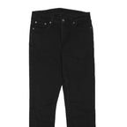 LEVI'S 511 Slim Womens Jeans Black Regular Slim Denim Medium W30 L29 Skinny Fit