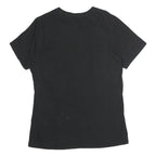 ADIDAS Mens Black Golden Lions Graphic T-Shirt M Short Sleeve Crew Neck Cotton