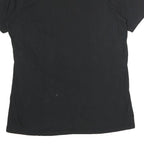 ADIDAS Mens Black Golden Lions Graphic T-Shirt M Short Sleeve Crew Neck Cotton