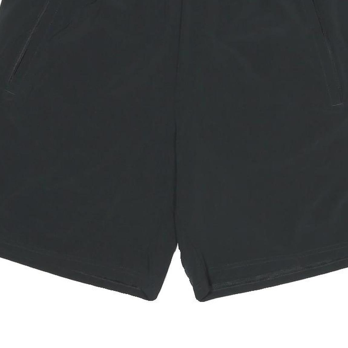 NIKE Mens Black Casual Shorts L W34 Lightweight Polyester Blend Gym Sportswear