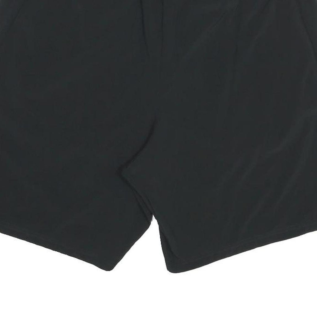 NIKE Mens Black Casual Shorts L W34 Lightweight Polyester Blend Gym Sportswear