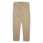 LEVI'S 512 Mens Trousers Beige Regular Tapered W29 L27
