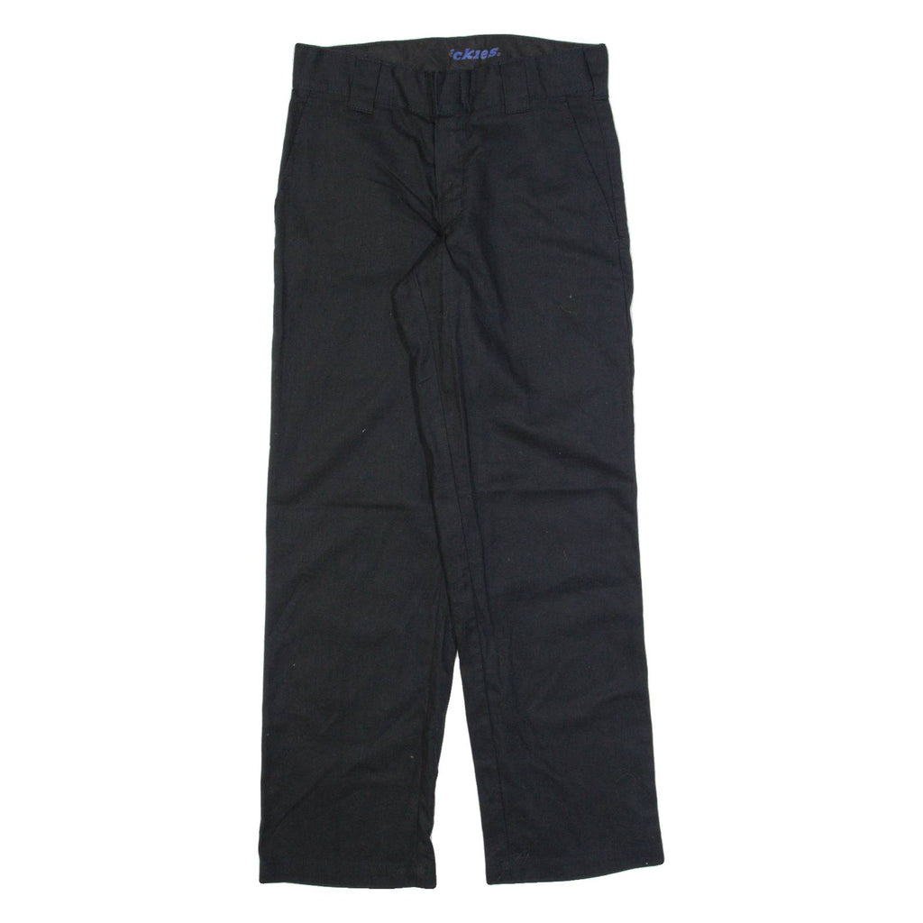 DICKIES Workwear Mens Trousers Black Regular Straight W28 L30