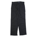 DICKIES Workwear Mens Trousers Black Regular Straight W28 L30