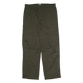 TEDDY'S Mens Polyester Blend Green Relaxed Drawstring Trousers W36 L32 Casual