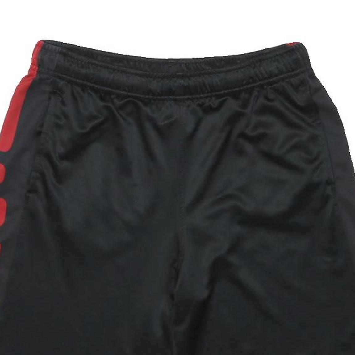 NIKE Mens Shorts Black & Red Sports Casual M W26 Dri-FIT Athletic