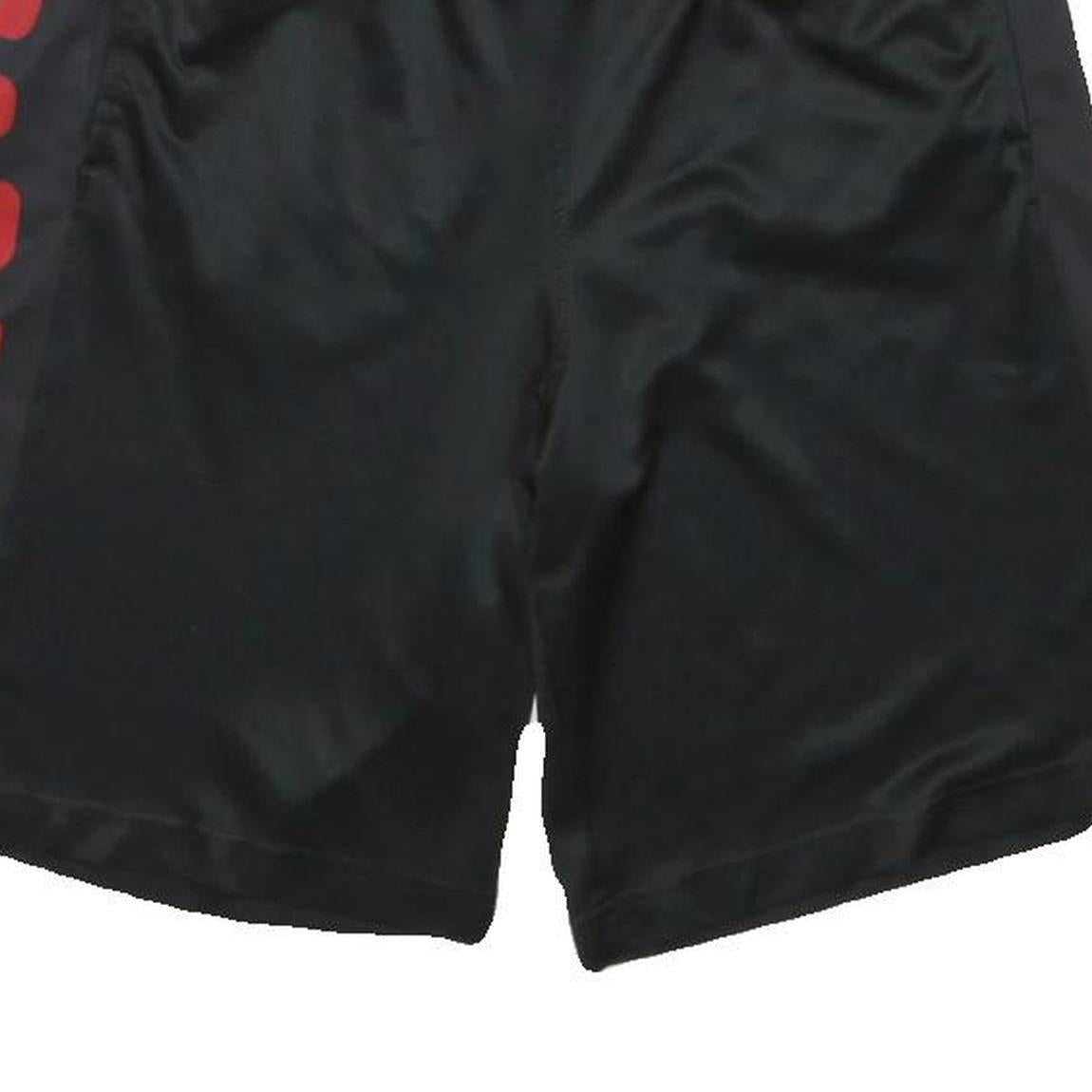 NIKE Mens Shorts Black & Red Sports Casual M W26 Dri-FIT Athletic