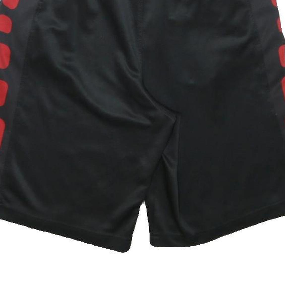 NIKE Mens Shorts Black & Red Sports Casual M W26 Dri-FIT Athletic