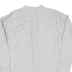 LAUREN RALPH LAUREN Womens Grey & White Floral Printed Long Sleeve Round Neck