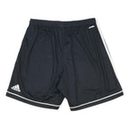 ADIDAS Mens Black Sports Shorts L W28 Polyester Blend Casual Gym Workout