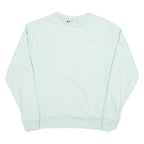FILA Mens Light Green Sweatshirt Crew Neck M Cotton Blend Pullover Casual