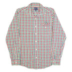GAP Slim Fit Mens Shirt Red Gingham Long Sleeve M
