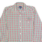 GAP Slim Fit Mens Shirt Red Gingham Long Sleeve M