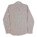 GAP Slim Fit Mens Shirt Red Gingham Long Sleeve M