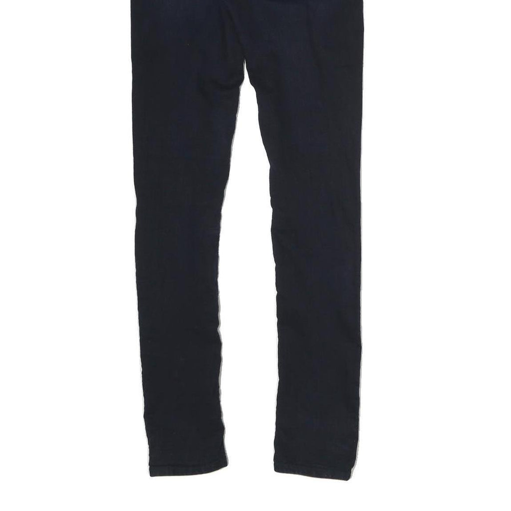 GAP Womens Slim Dark Blue Denim Jeans W26 L32 Premium Super Skinny Zip
